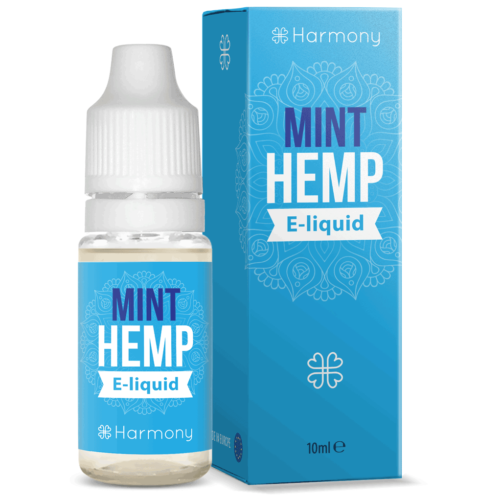 Billede 1 af Harmony E-Væske 300mg CBD – Pebermynte (10ml).