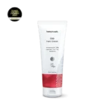 Tube of Hemptouch CBD håndcreme (75 ml) tilsat hampefrøolie, lavendel, tea tree og geranium, tildelt vindermærket "Beauty Shortlist Awards 2023".