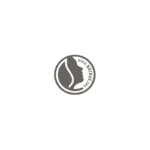 Grått cirkulært logo, der viser en ansigtssilhuet og et blad, med "WWW.NATRUE.ORG"-tekst omkransende, kan findes på Hemptouch - CBD håndcreme.